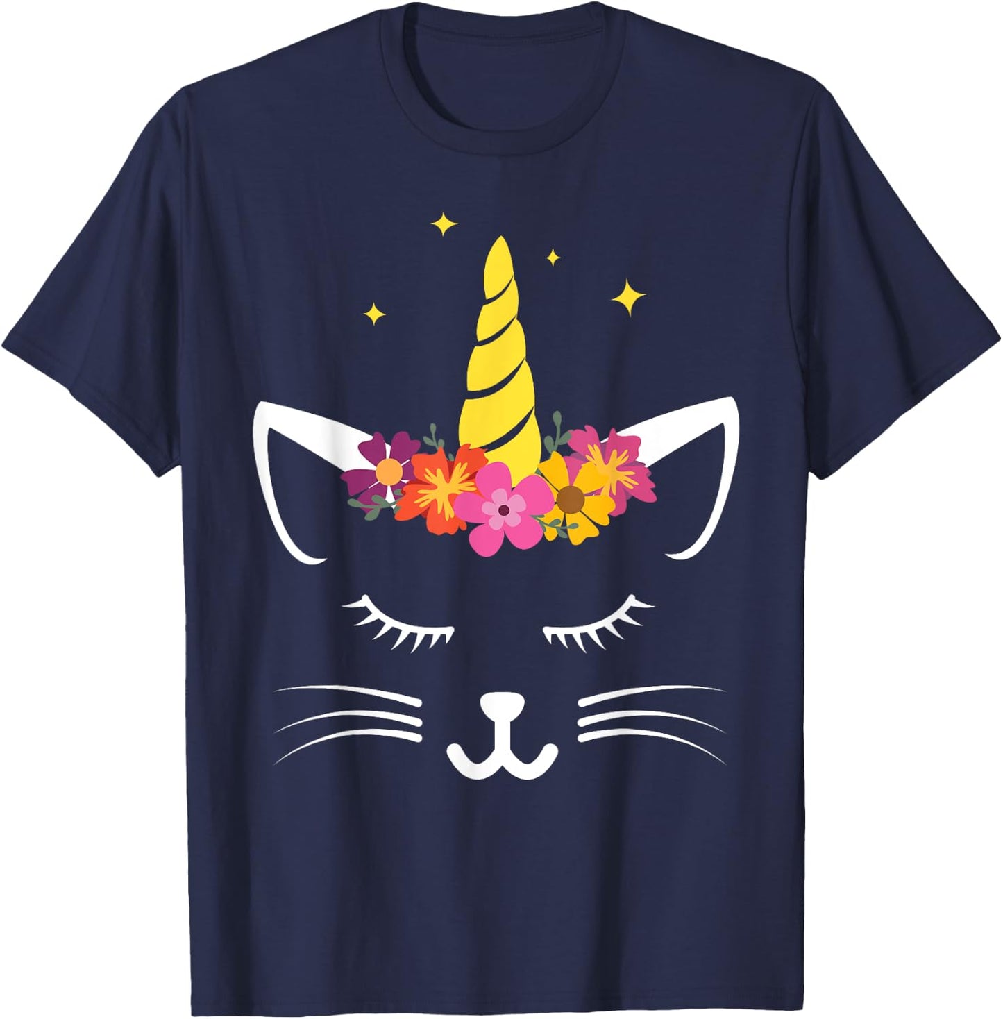 Caticorn Shirt Unicorn Cat Kittycorn I'm a Caticorn T-Shirt - T-Shirt | Navy