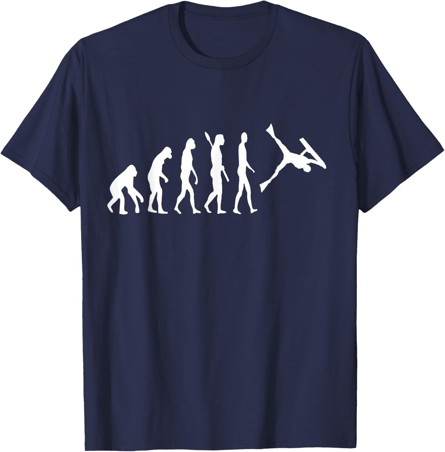 Bodyboarder Evolution Bodyboarding Surfing Watersport T-Shirt - T-Shirt | Navy