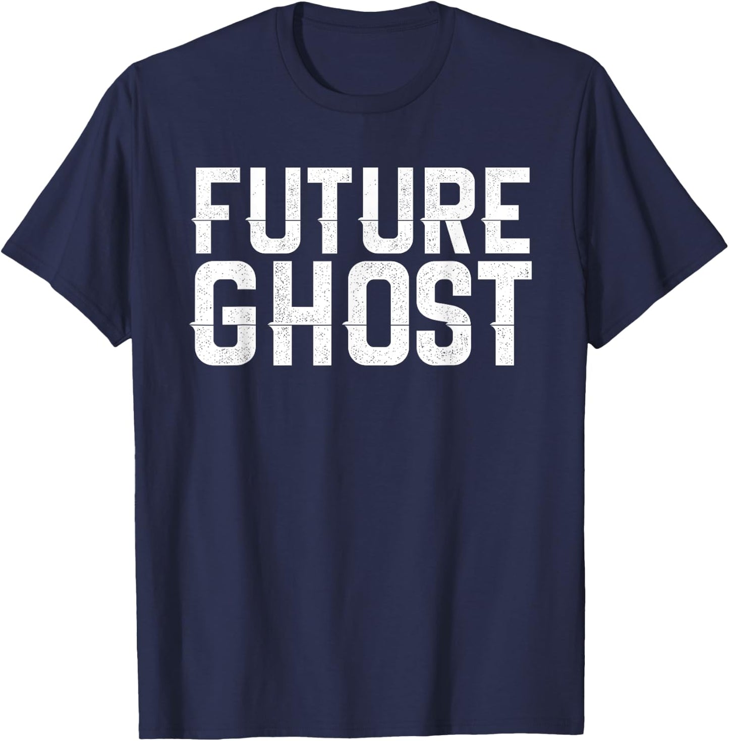 Future Ghost Shirt Quick Halloween Costume T-Shirt - T-Shirt | Navy
