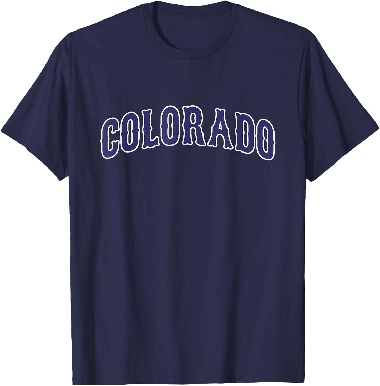 Colorado - Throwback Design - Classic T-Shirt - T-Shirt | Navy