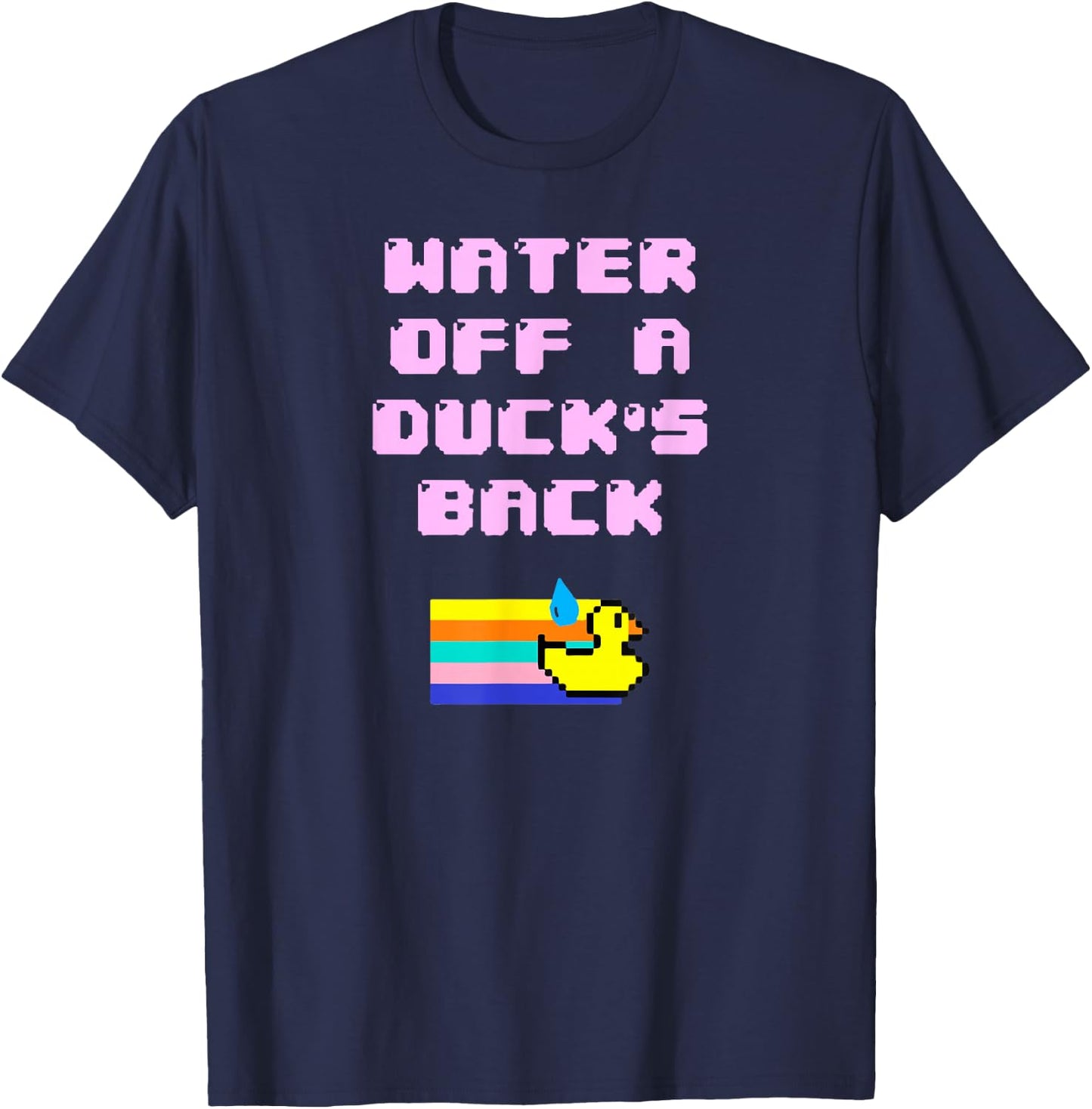 Jinkx Water Off A Duck's Back Drag Queen T-Shirt - T-Shirt | Navy