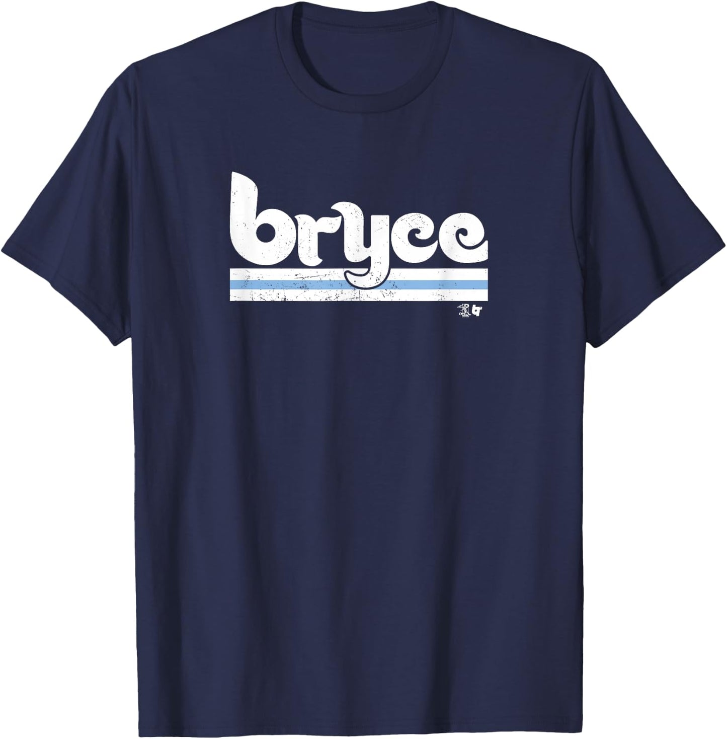 Bryce Harper- Philly Bryce - Philadelphia Baseball T-Shirt - T-Shirt | Navy