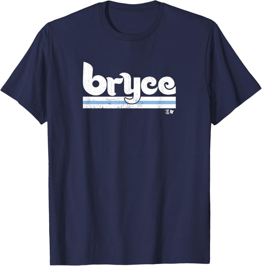 Bryce Harper- Philly Bryce - Philadelphia Baseball T-Shirt - T-Shirt | Navy