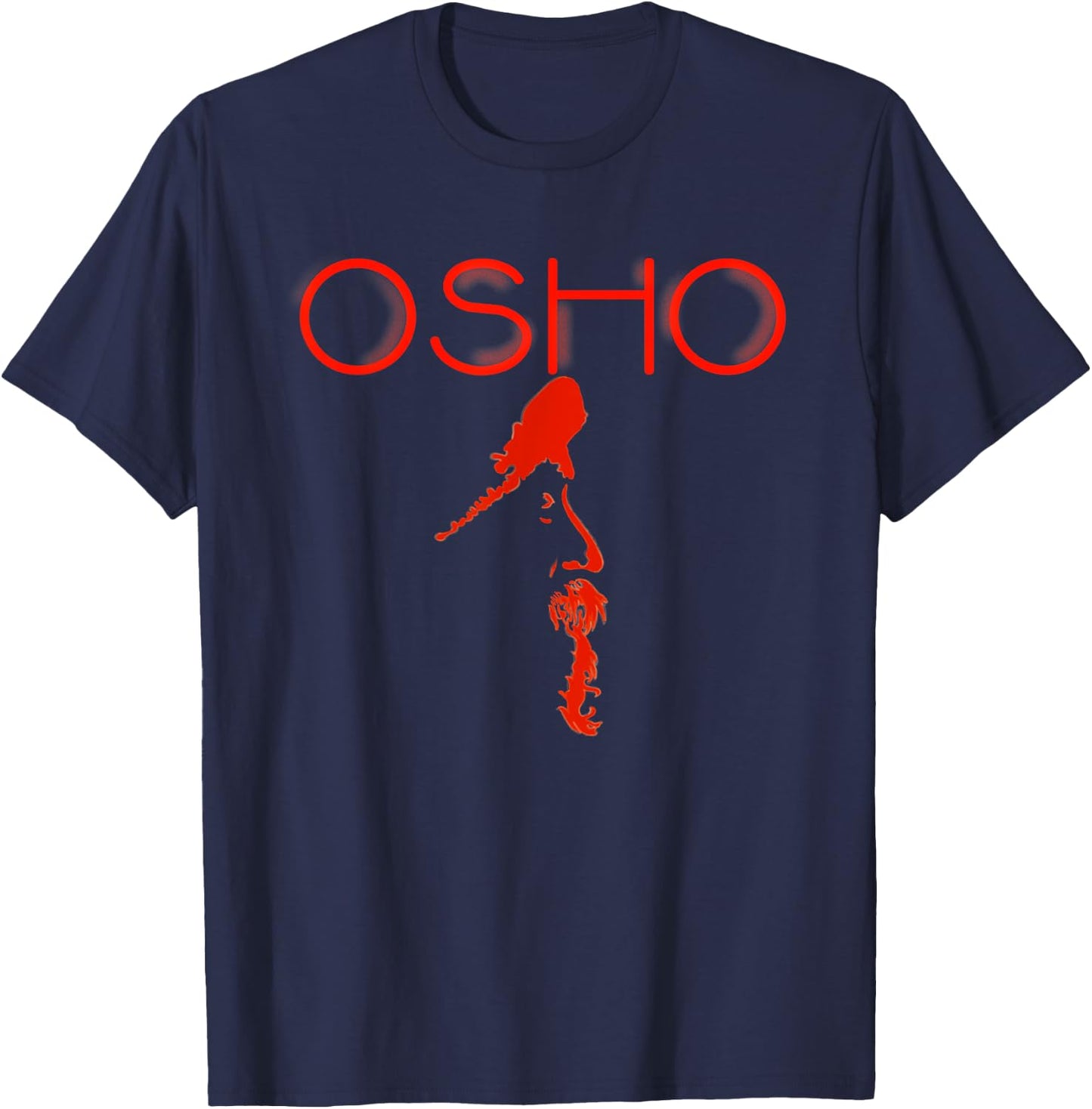 Osho Bhagwan T-Shirt - T-Shirt | Navy