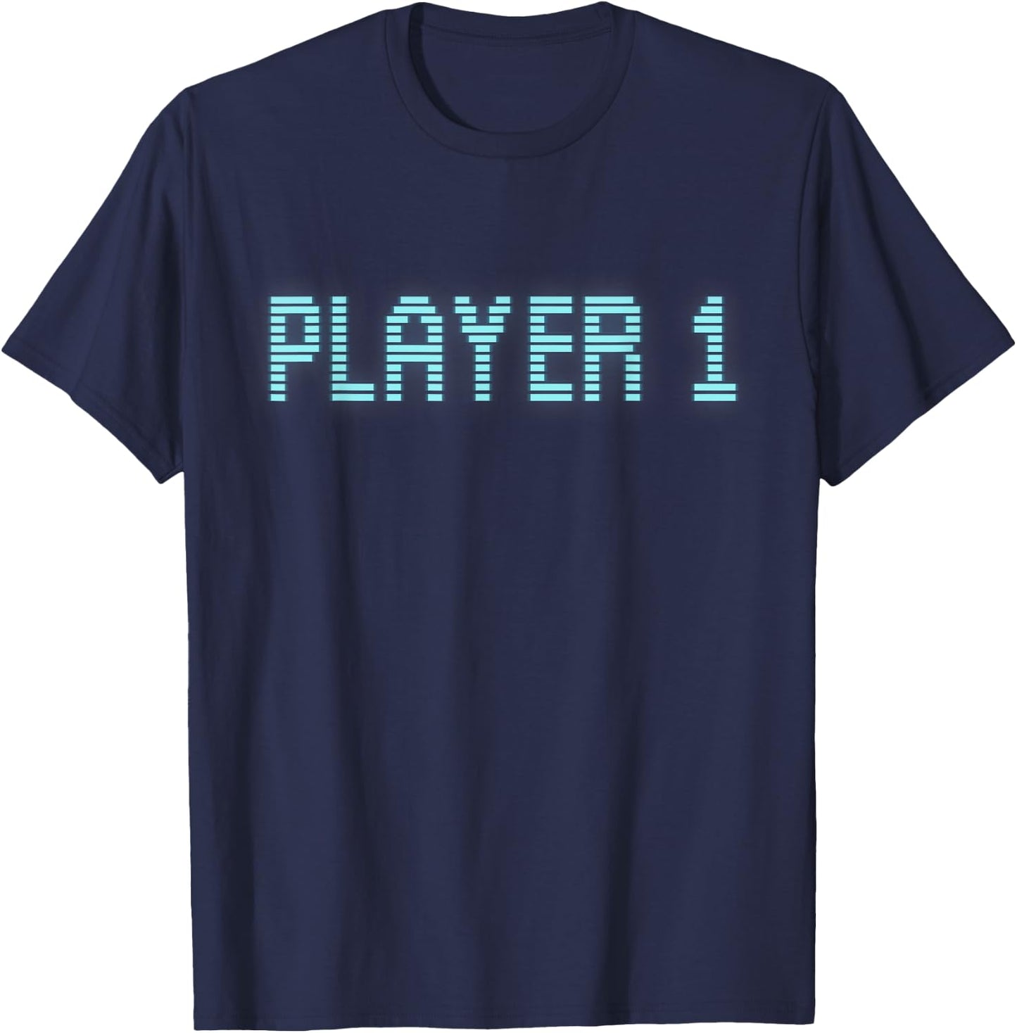 Player 1 Retro Arcade Cabinet Gaming T-Shirt - T-Shirt | Navy