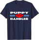 Puppy Handler Pup Play Leather Fetish Gay BDSM Adult T-Shirt - T-Shirt | Navy