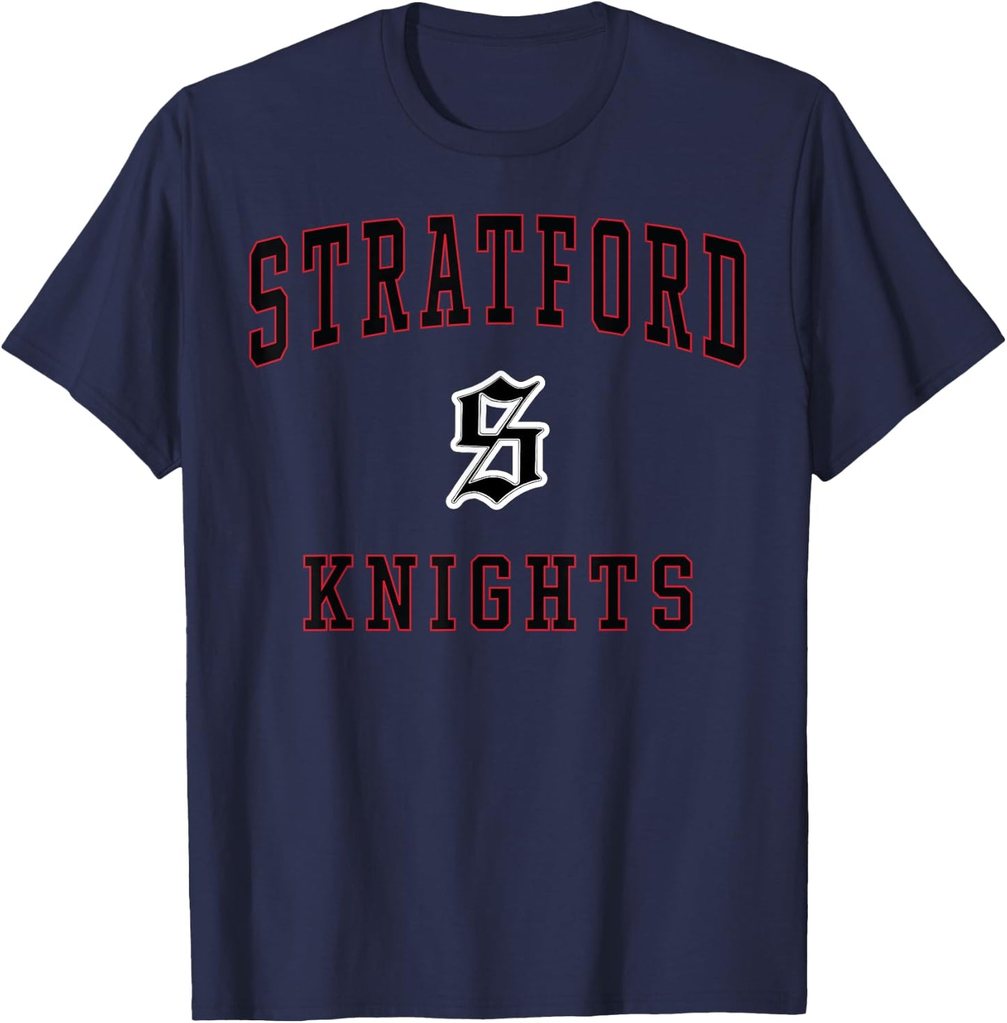 Stratford High School Knights T-Shirt - T-Shirt | Navy