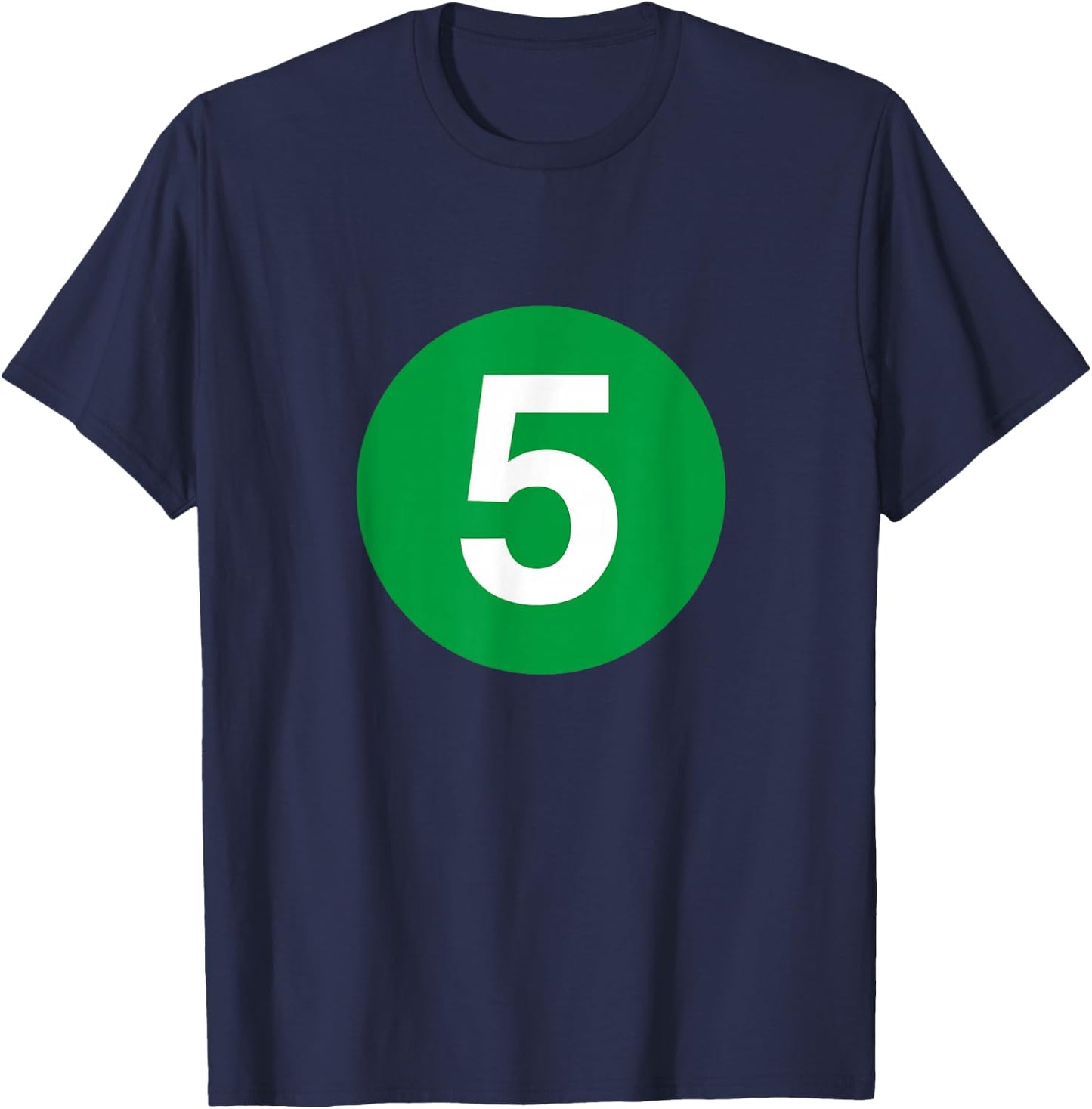 5 Line T-Shirt - T-Shirt | Navy
