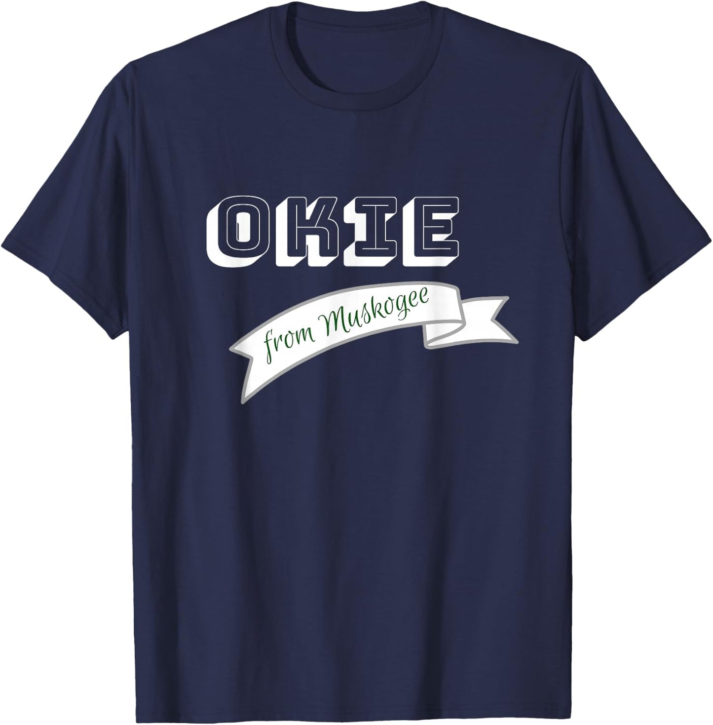 Little Sprouts-Okie from Muskogee T-Shirt - T-Shirt | Navy