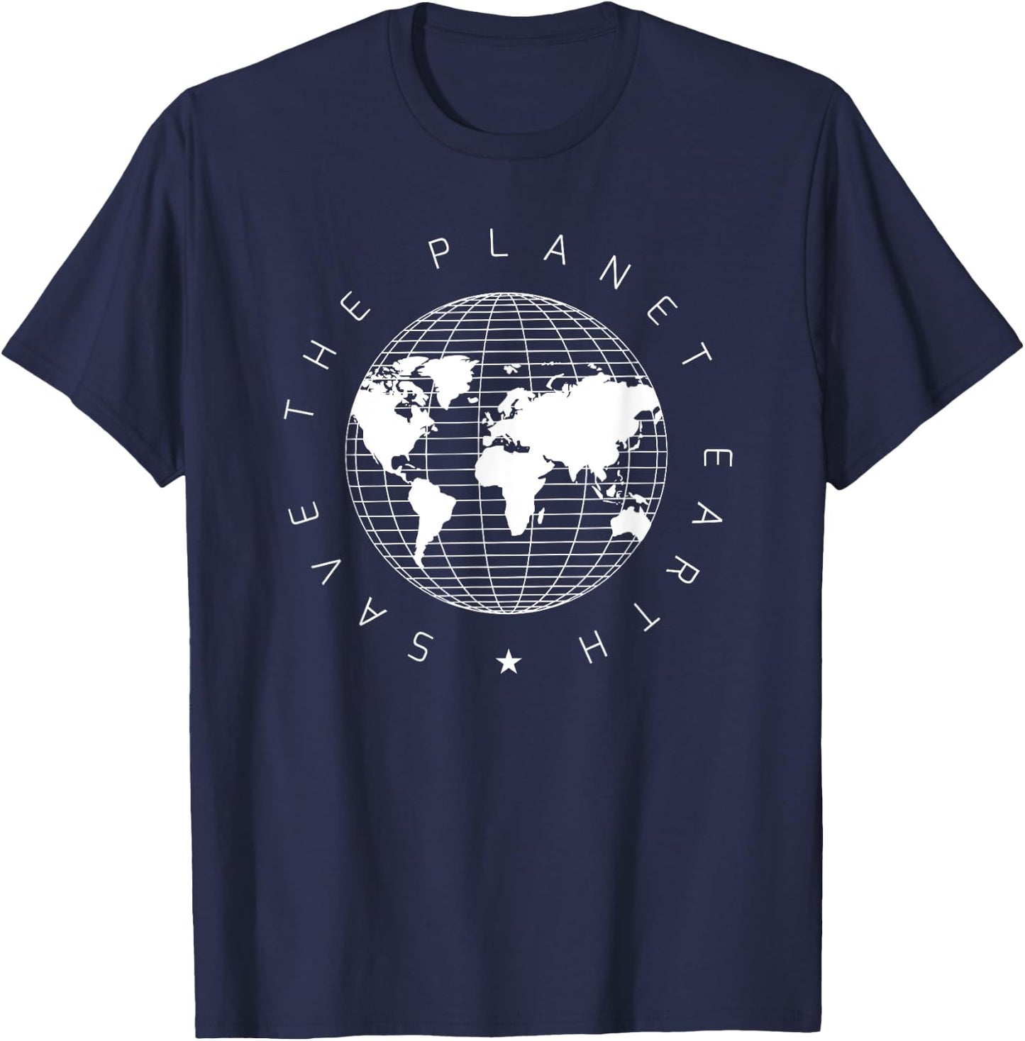 Save the planet earth, Science Shirt T-Shirt - T-Shirt | Navy
