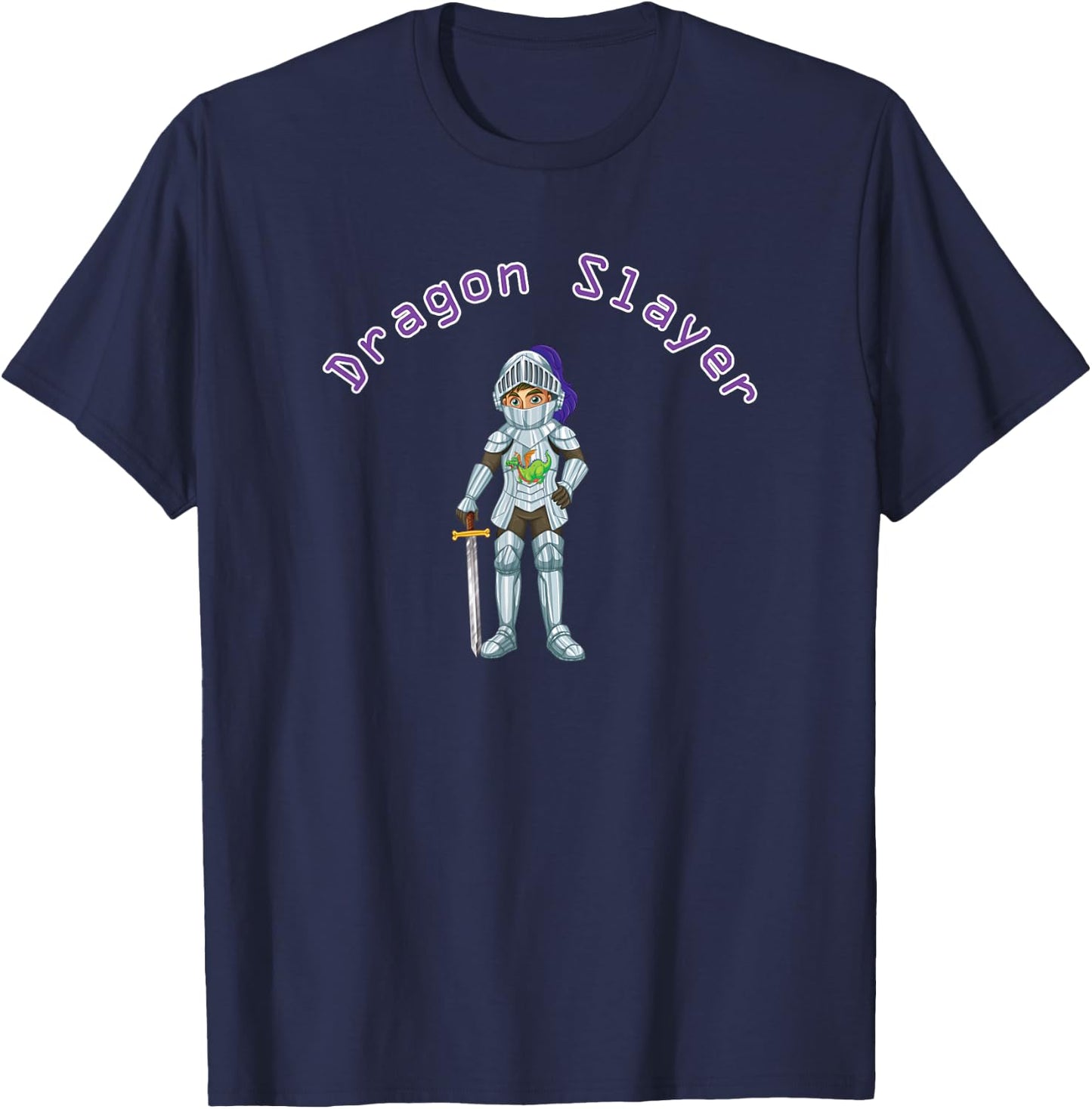 Kids Dragon Slayer T-Shirt - T-Shirt | Navy