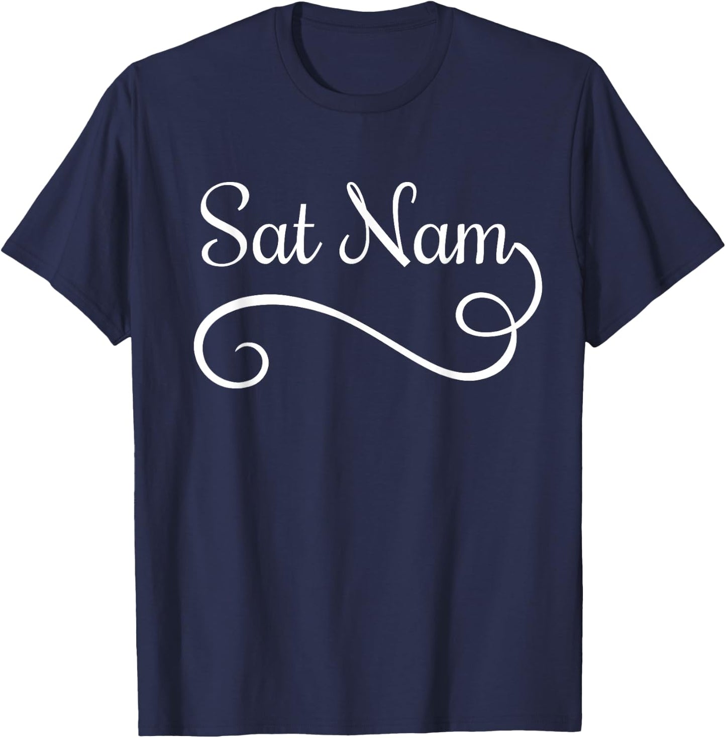 Sat Nam Kundalini Yoga Spiritual Chakra Meditation Gift T-Shirt - T-Shirt | Navy