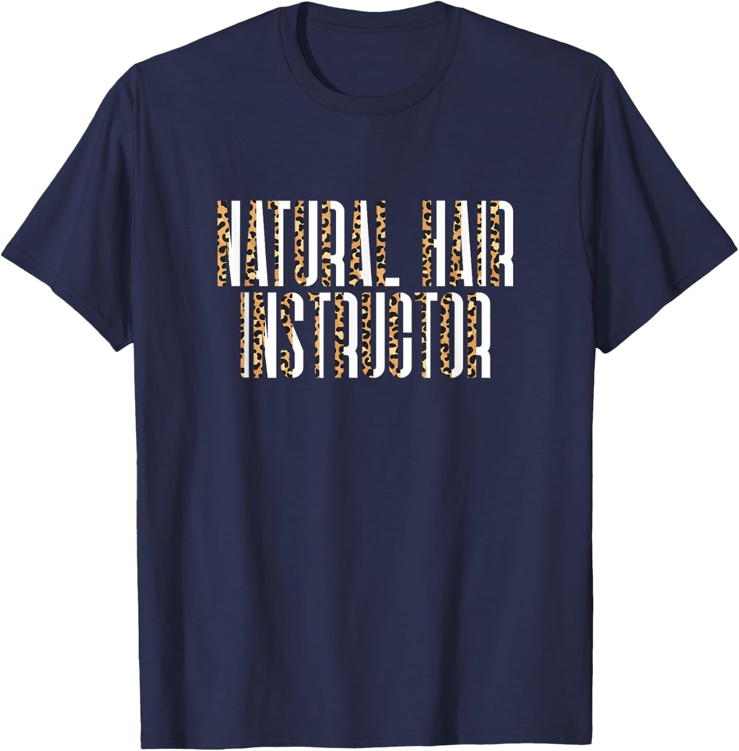 Natural Hair Instructor Curly Hair Afrocentric Women T-Shirt - T-Shirt | Navy