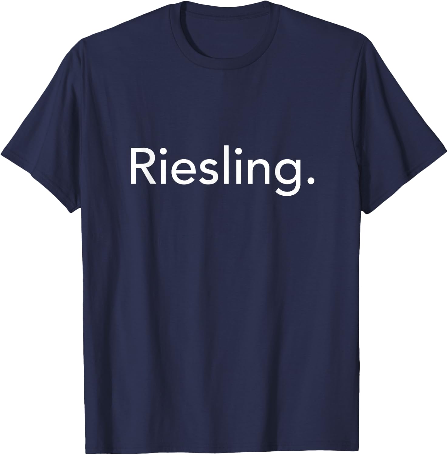 Riesling Wine | Stylish Summer | Wine Lover T-Shirt - T-Shirt | Navy