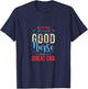 Behind Every Good Nurse Is a Great CNA Funny Nursing T-Shirt - T-Shirt | Navy