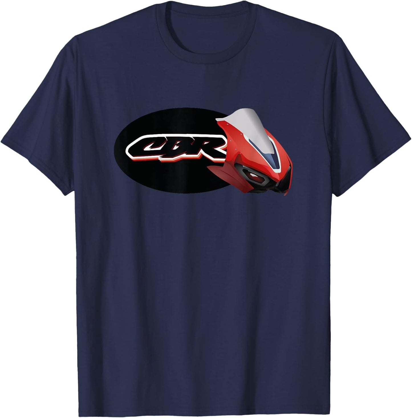 CBR Fireblade sport bike motorcycle T-Shirt - T-Shirt | Navy