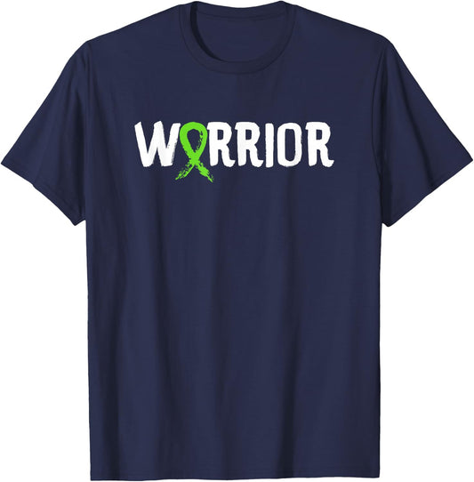 Warrior - Lymphoma Cancer Shirt For Lymphoma Cancer Warrior T-Shirt - T-Shirt | Navy