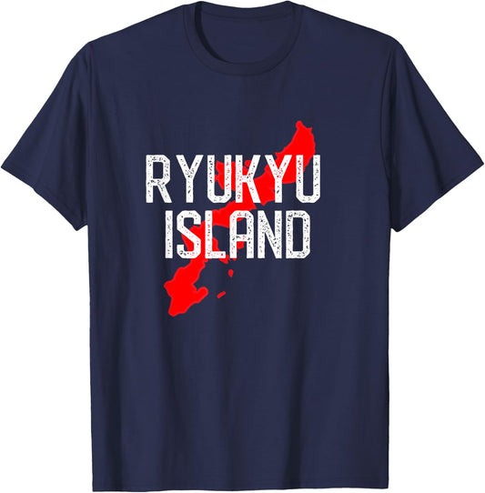Ryukyu Island - Okinawa Japan Gift T-Shirt - T-Shirt | Navy