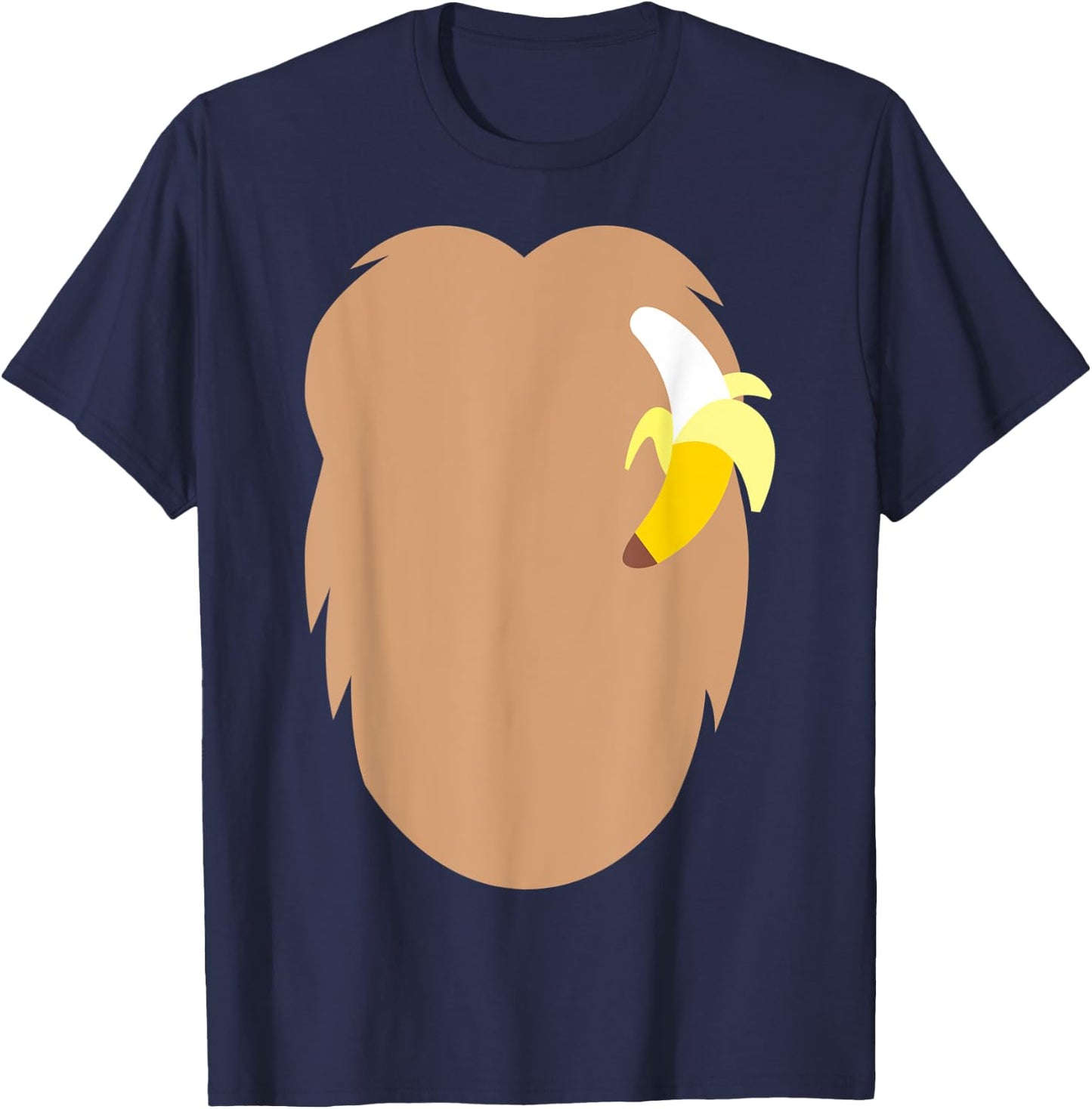 Monkey Gorilla Animal Halloween DIY Costume Funny Shirt T-Shirt - T-Shirt | Navy