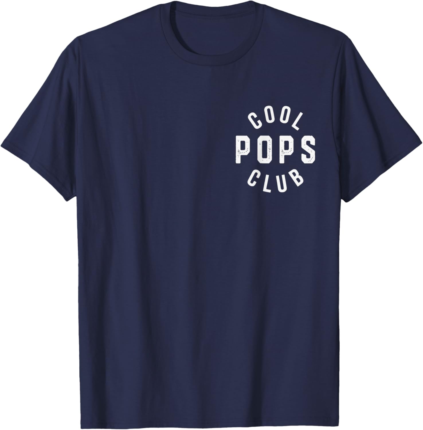 Cool Pops Club Retro Vintage Graphic T-Shirt - T-Shirt | Navy
