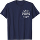 Cool Pops Club Retro Vintage Graphic T-Shirt - T-Shirt | Navy