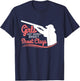 Funny Trap Skeet Shooting Shirt Girls Just Wanna Shoot Clays T-Shirt - T-Shirt | Navy