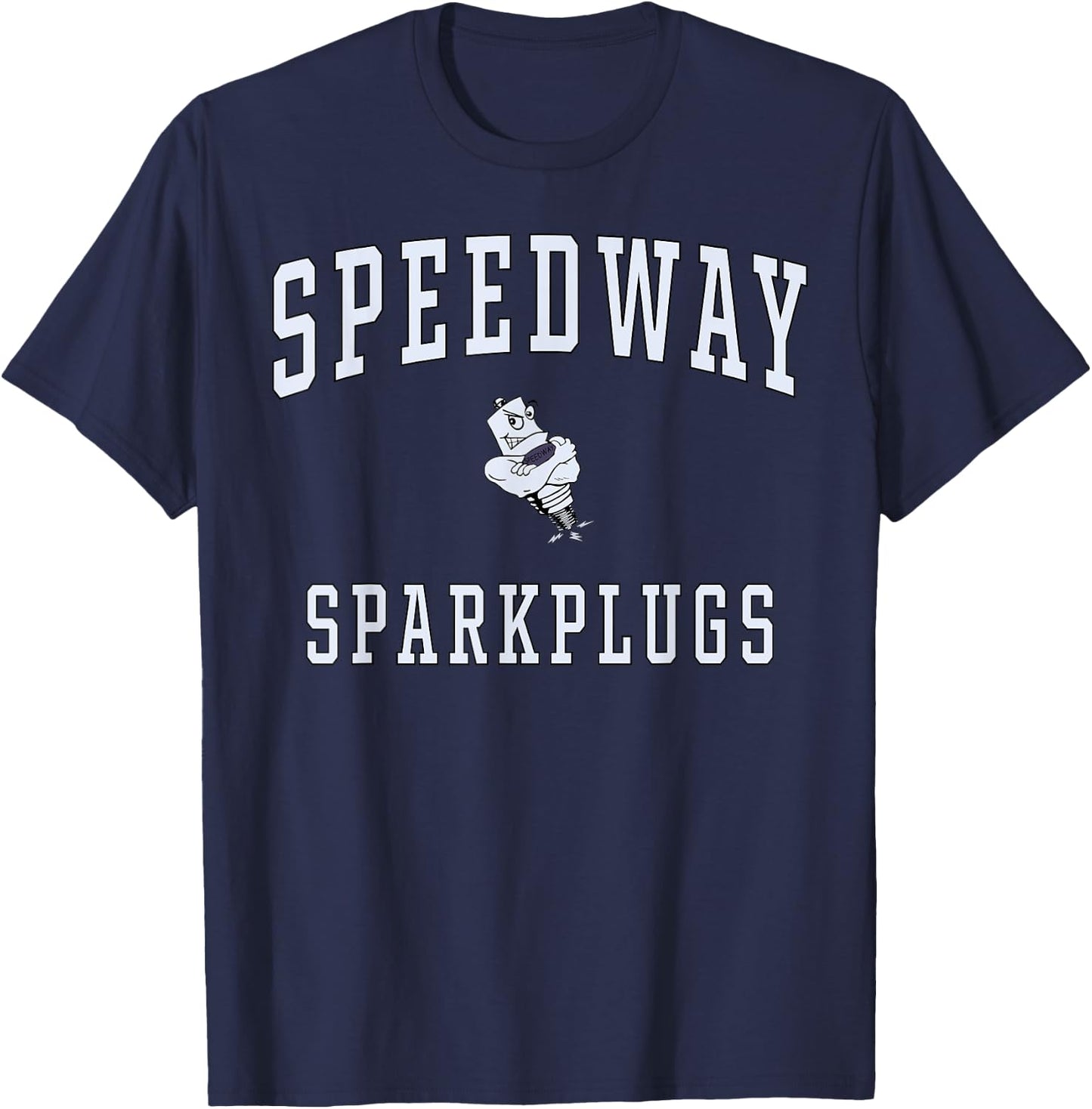 Speedway High School Sparkplugs T-Shirt - T-Shirt | Navy