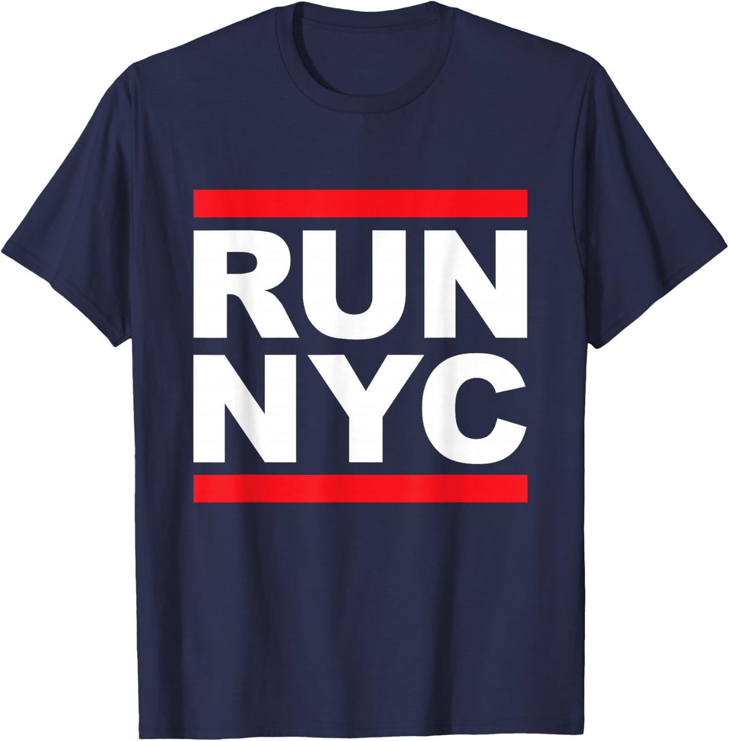 Run NYC Classic Logo T Shirt T-Shirt - T-Shirt | Navy