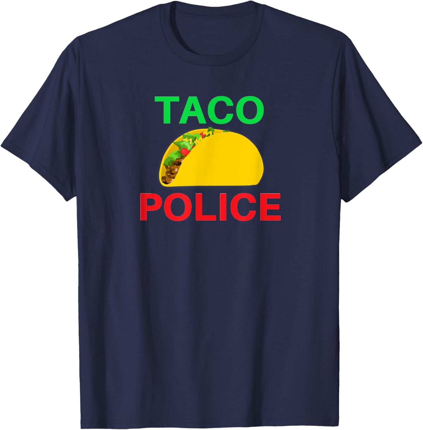 Taco Police T-Shirt - T-Shirt | Navy