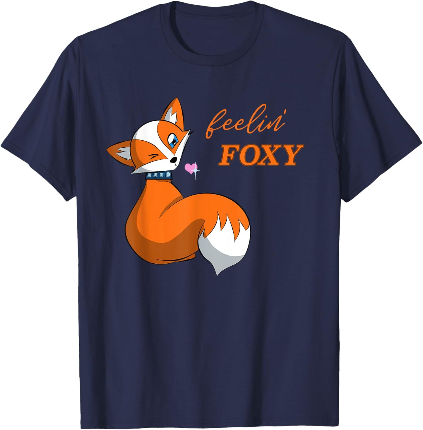 Feelin' Foxy T-Shirt - T-Shirt | Navy