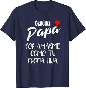 Playera para el Dia del Padre Regalo para Papa y Abuelo T-Shirt - T-Shirt | Navy