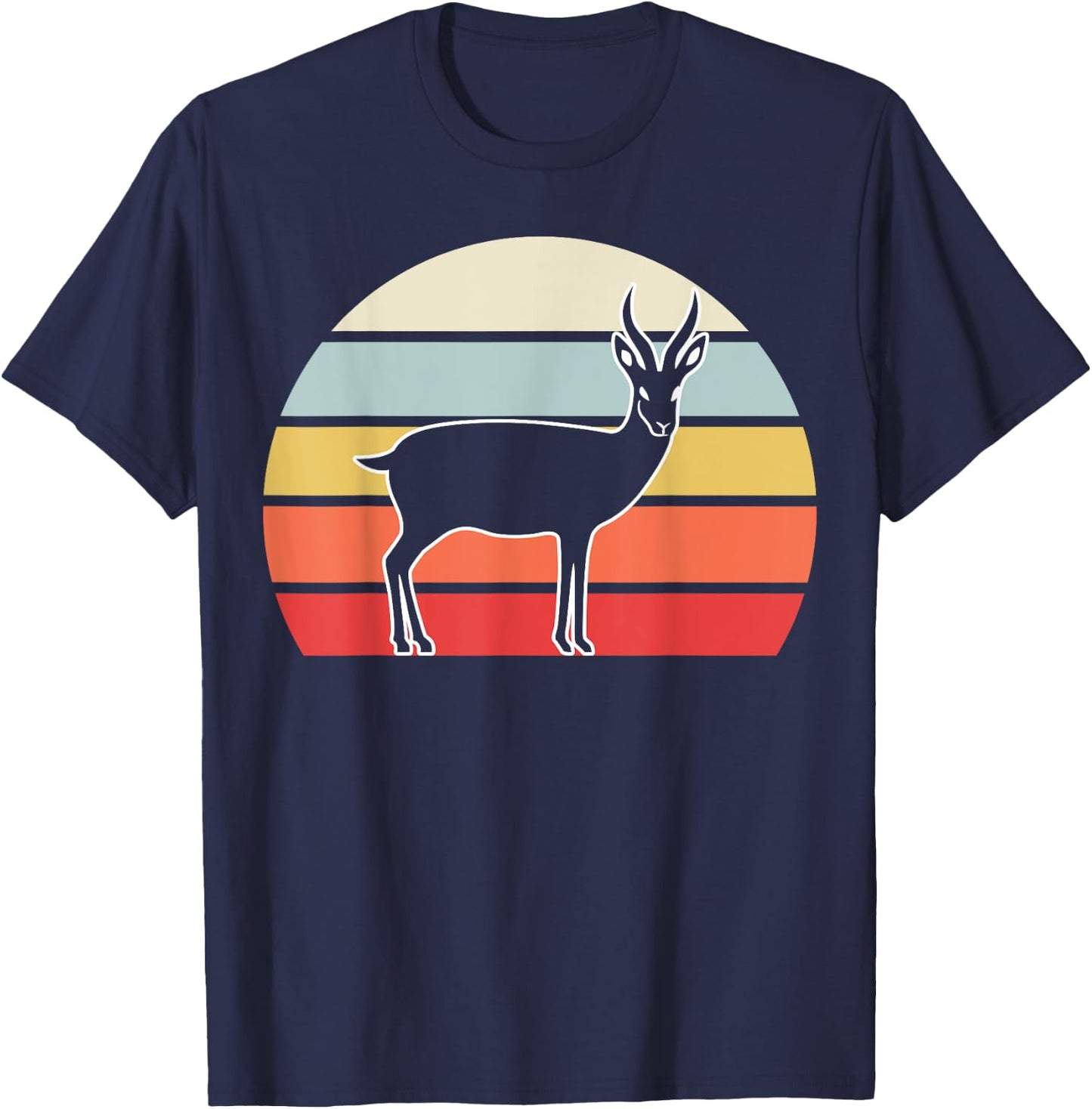Springbok Shirt for African Animals Lover T-Shirt - T-Shirt | Navy