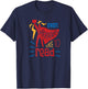Even Superheroes Like To Read Books Library Reading Teacher T-Shirt - T-Shirt | Navy