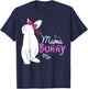 Cute Mama Bunny Gift Design Family Easter Gift T-Shirt - T-Shirt | Navy
