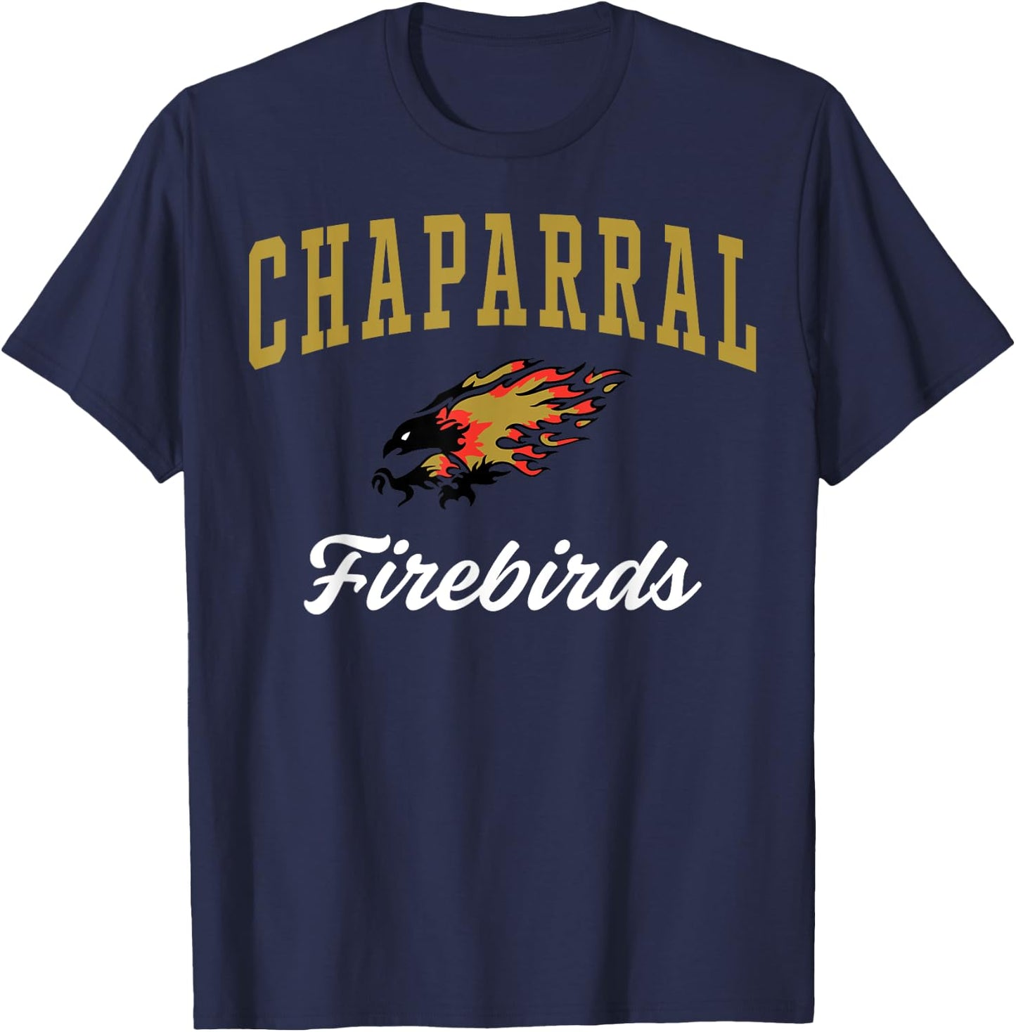 Chaparral High School Firebirds C3 T-Shirt - T-Shirt | Navy