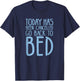 Today Has Been Cancelled Go Back To Bed Shirt T-Shirt - T-Shirt | Navy