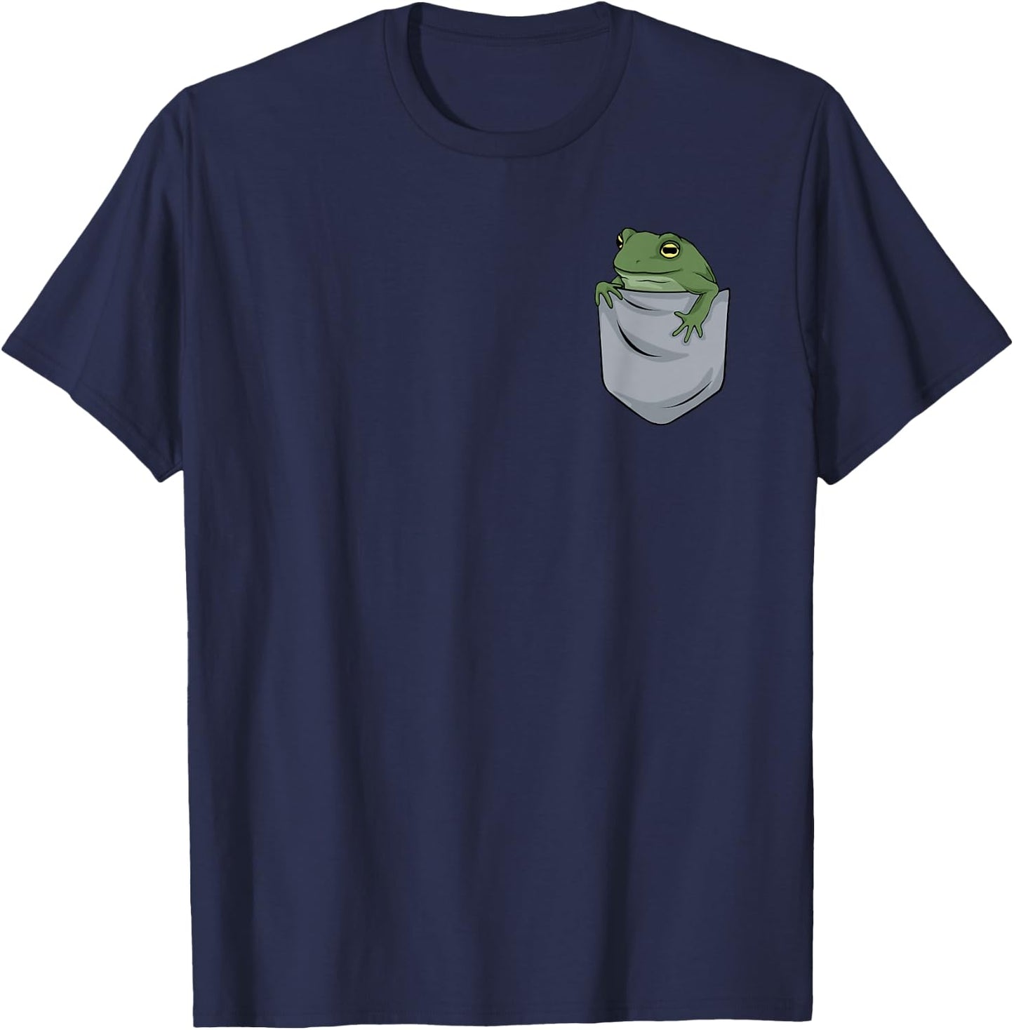 Frog in chest pocket T-Shirt - T-Shirt | Navy