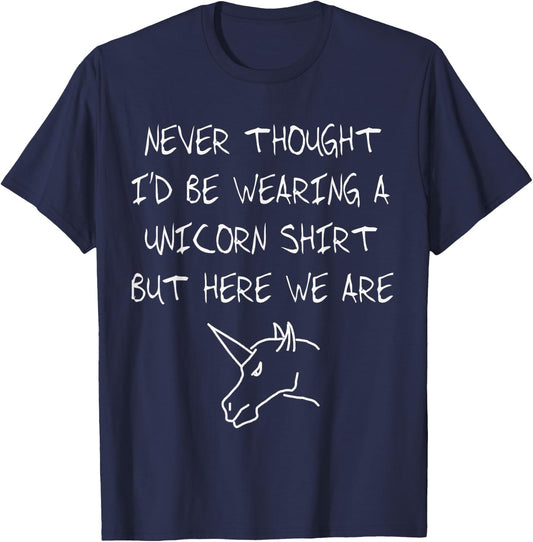 Unicorn dad for birthday girl unicorn party adult T-Shirt - T-Shirt | Navy