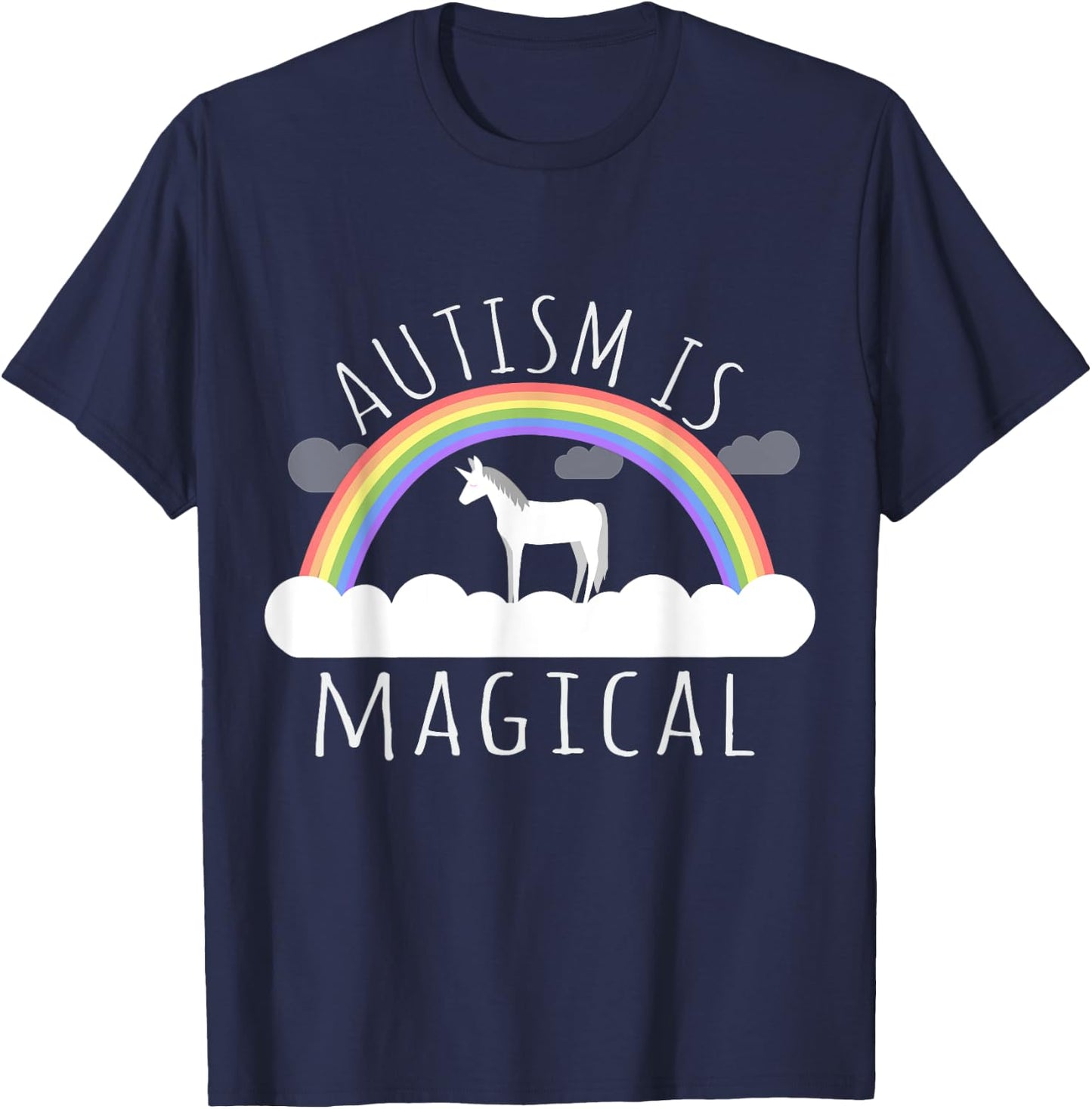 Autism is Magical T-Shirt - T-Shirt | Navy