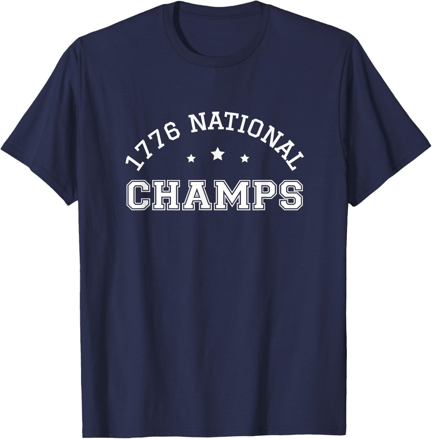 1776 National Champs 2026 July 4th America USA 250 Years Old T-Shirt - T-Shirt | Navy