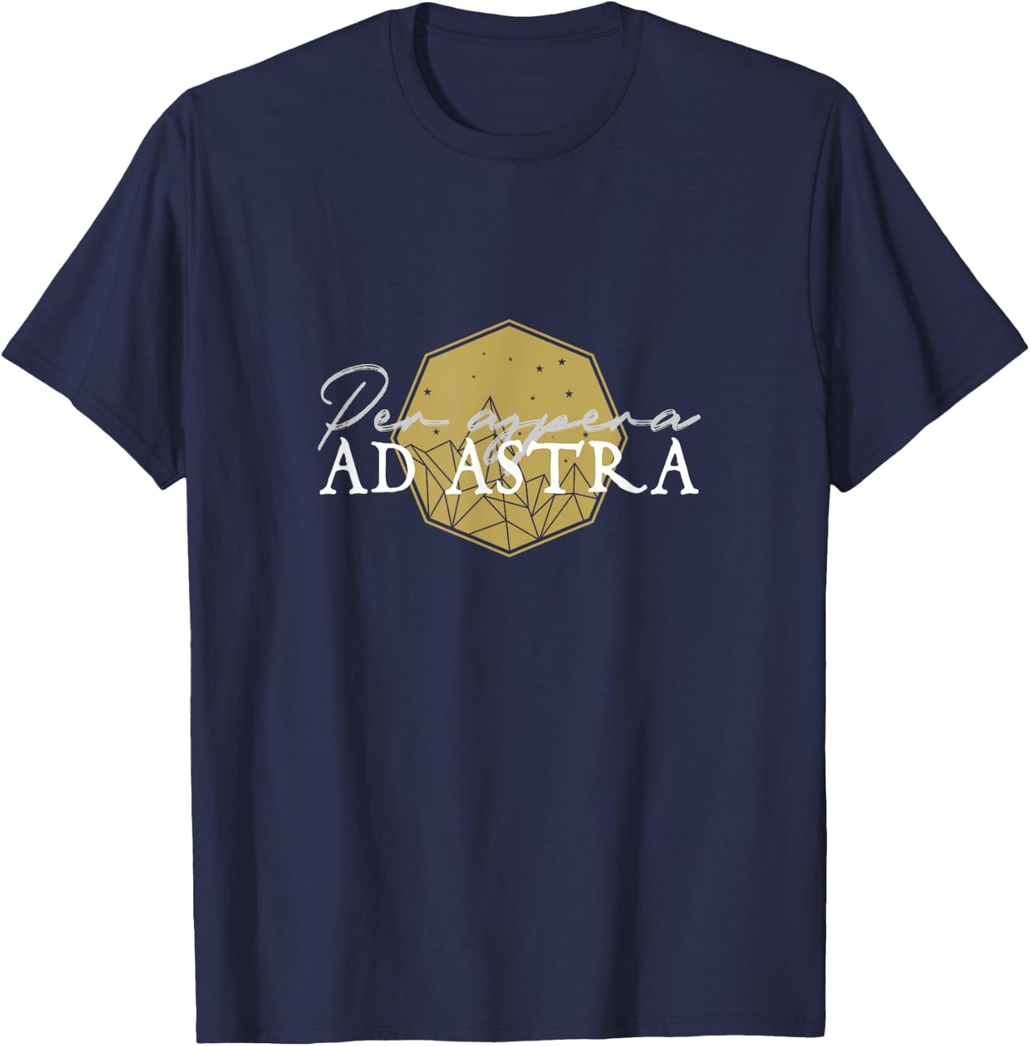 Per aspera ad astra T-Shirt - T-Shirt | Navy