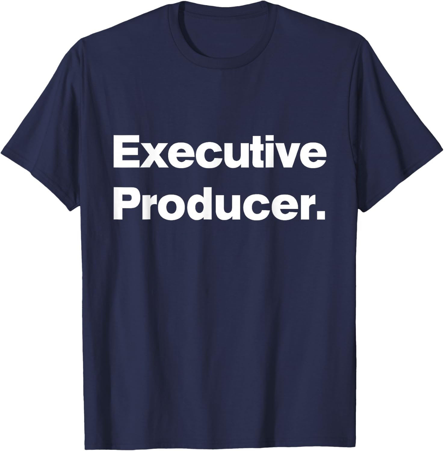 Executive Producer - The Original Matching Family Fun Shirts T-Shirt - T-Shirt | Navy