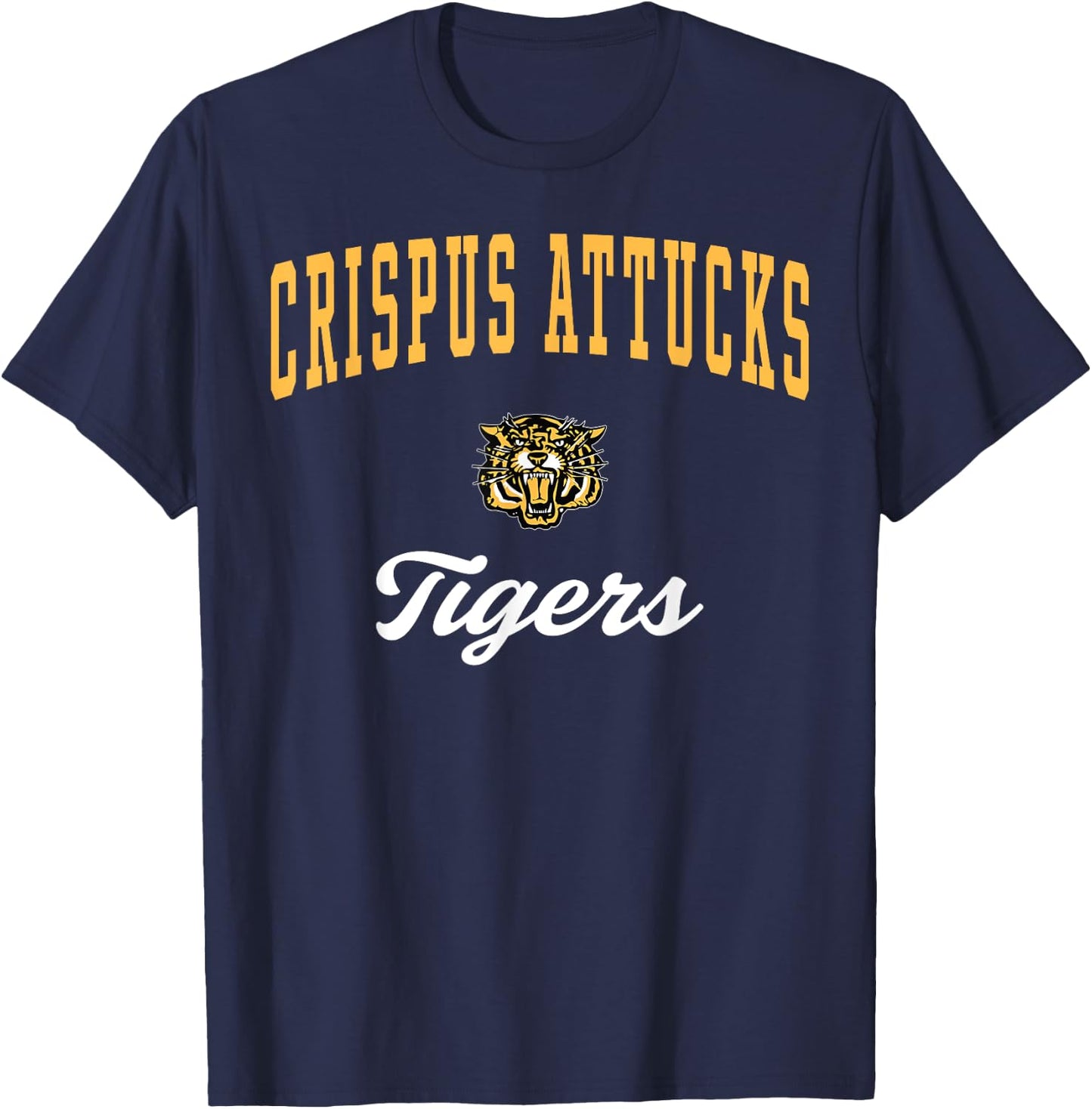 Crispus Attucks High School Tigers T-Shirt - T-Shirt | Navy