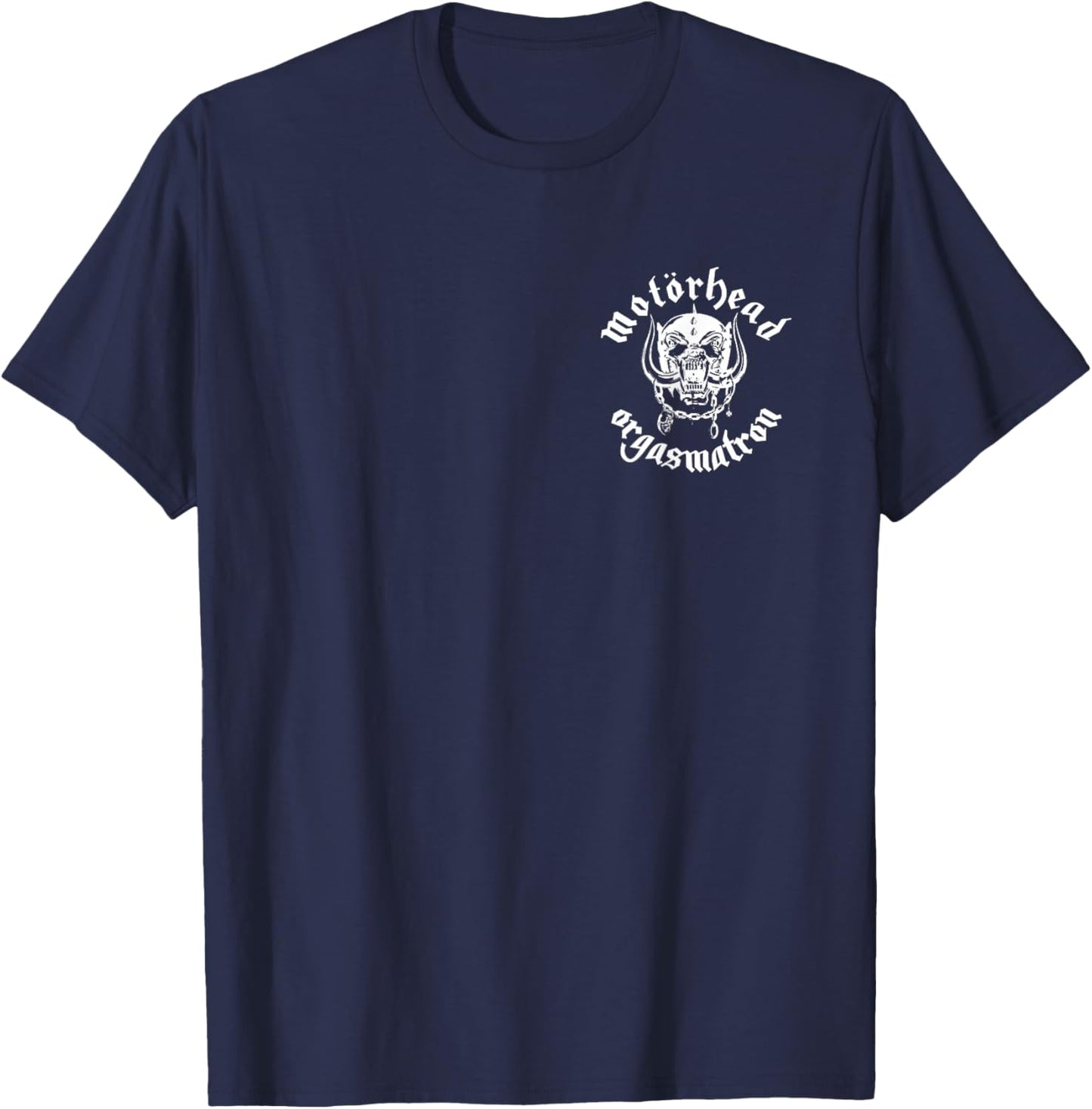 Motörhead Orgasmatron Lyric T-Shirt - T-Shirt | Navy