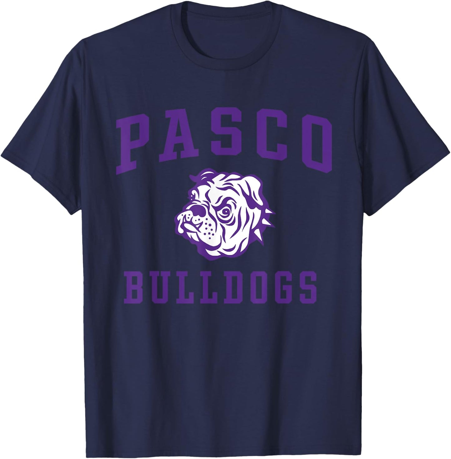 Pasco High School Bulldogs C1 T-Shirt - T-Shirt | Navy