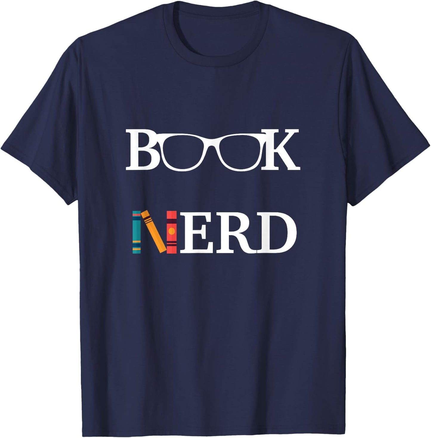 Funny Book Nerd Reading Gift Librarians T-Shirt - T-Shirt | Navy