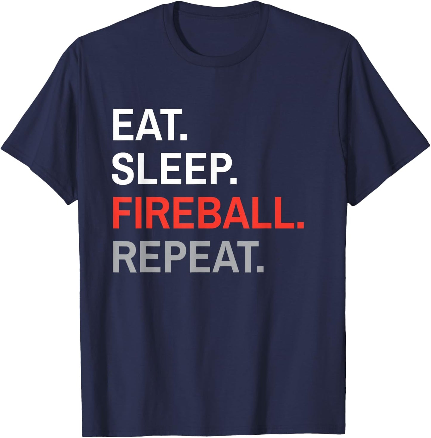 Wizard Class Fireball T-Shirt - T-Shirt | Navy