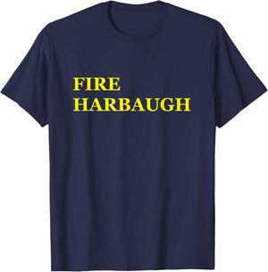 Fire Harbaugh T-Shirt - T-Shirt | Navy