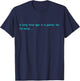 Star Wars Long Time Ago Iconic Movie Intro Graphic T-Shirt - T-Shirt | Navy