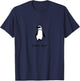 Funny Penguin Puns, CHILL OUT, Newmann Works, gift T-Shirt - T-Shirt | Navy
